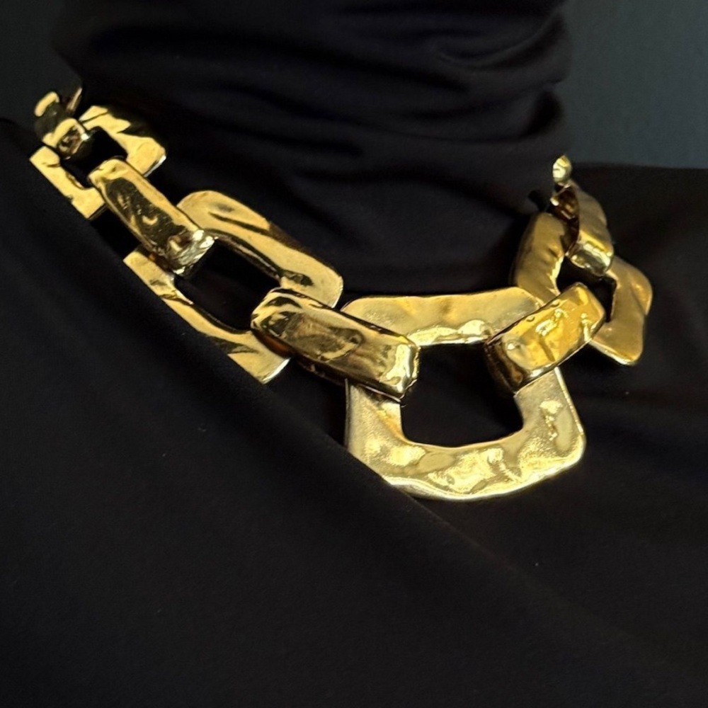 Yves Saint Laurent Vintage Limited Edition Chunky Link Necklace